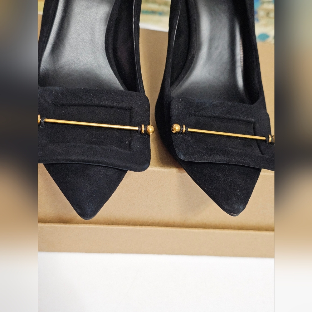 Zac Posen Nia Buckle Pumps - Picture 9 of 9